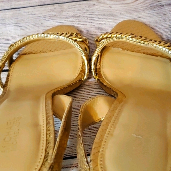 NWOT Michael Kors Jackie Chain Link Sandal - Picture 9 of 11